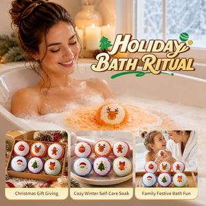 Boule de sel de <span class=keywords><strong>bain</strong></span> au sel marin de Noël en gros, hydratante, multi-bulles, contrôle du sébum, exfoliante, cadeau de Noël pour le <span class=keywords><strong>bain</strong></span> - Product Image 2