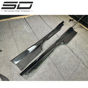 Meilleur <span class=keywords><strong>prix</strong></span> jupe latérale de lèvre avant en fibre de carbone sèche pour kit de carrosserie <span class=keywords><strong>Ferrari</strong></span> <span class=keywords><strong>F8</strong></span> oem - Product Image 2
