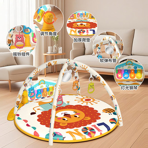Weiche Spielmatten für Kleinkinder mit Musik, Frühförderungsspielzeug, Bauchlage-Aktivitätscenter, Sensorik-Spielzeug, Tragbare Spielmatte, <span class=keywords><strong>Baby</strong></span>-Gymnastikmatte - Product Image 2