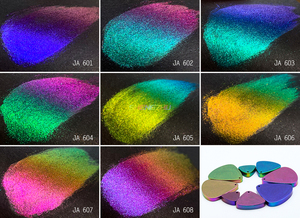Poudre Libre Super Éclatante à Effet Caméléon Multicolore pour Cosmétiques - Product Image 4