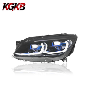 ชุดไฟหน้า LED KGKB สำหรับรถยนต์ซีรีส์ 7 รุ่น F01 F02 ปี 2009-2015 อัพเกรดเป็น G12 ไฟ DRL สองสี 6500K เลนส์โปรเจคเตอร์ แบบเสียบใช้งานได้ทันที เทคโนโลยี LED - Product Image 2