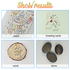 Rotulador Fluorescente de Doble Línea KHY, Colores Brillantes, Marcador de Contorno de Doble Línea de Ensueño, Fácil de Usar en <span class=keywords><strong>Cartulina</strong></span> Negra, Papel y Vidrio - Product Image 6