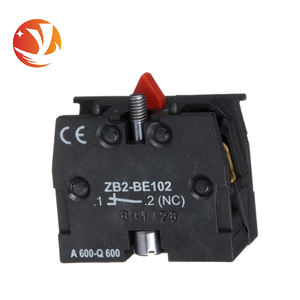 Module de contact auxiliaire normalement fermé -Schneider- ZB2-BE102, neuf et original, contrôleur programmable PLC avec 16 entrées/sorties 110V - Product Image 4