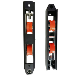 Rueda doble deslizante <span class=keywords><strong>de</strong></span> repuesto con tornillo <span class=keywords><strong>de</strong></span> ajuste <span class=keywords><strong>de</strong></span> altura <span class=keywords><strong>para</strong></span> puertas <span class=keywords><strong>de</strong></span> vidrio, ventanas, <span class=keywords><strong>portones</strong></span> y rieles <span class=keywords><strong>de</strong></span> cortina - Product Image 3