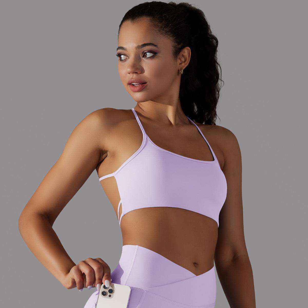 ชุดชั้นใน6608-สีม่วงอ่อน