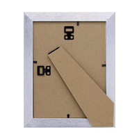Cadre photo en bois MDF blanc de style moderne, élégant et fait main, taille personnalisée, pour table, marque HOMCO