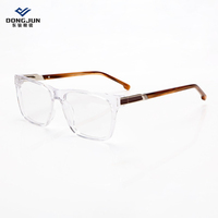 Nuevo 2025 Premium Black Design Business Men's Optical Eyeglasses Monturas Acetato
