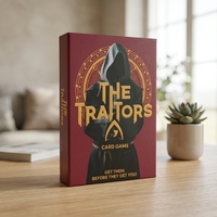 Jeu de cartes Ginger Fox Traitors |   Jeu de société officiel de la série télévisée BBC |   Jeu familial éducatif sur la stratégie sociale et la déduction sociale |