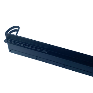 Support métallique suspendu à deux pattes, découpé au laser, en tôle, pour fixation d'équipement - Product Image 6