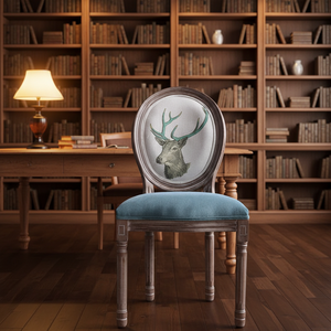 <span class=keywords><strong>Chaise</strong></span> de salle à manger moderne en bois massif et cuir PU avec dossier et accoudoirs, idéale pour le bureau à domicile, <span class=keywords><strong>la</strong></span> salle de séjour ou comme mobilier de maison. - Product Image 4