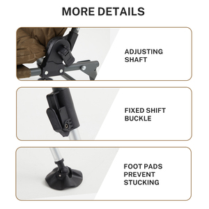 كرسي تخييم محمول متعدد التضاريس قابل للتعديل مع حامل أكواب ، الأكثر مبيعًا في أوروبا من هومفول - Product Image 5