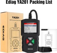 Lector de Códigos OBD2 YA201 Ediag 2026, Herramienta de Diagnóstico Profesional para Automóviles, Actualización Gratuita