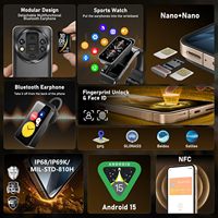 Téléphone Robuste Original Oukitel WP200 Pro Neuf 24 Go+1 To 6,7" 32 Mpx+108 Mpx 8800 mAh 45W 5G, Écouteurs & Casque Offerts