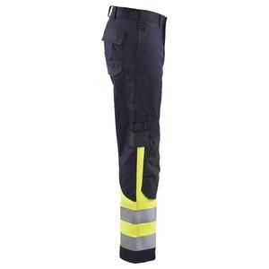 BLAKLADER - 149115128933D112 APC 2 Pantalon Inhérent Multinorm Bleu marine/Jaune haute visibilité-PANTALON DE TRAVAIL EAN 7330509934579 - Product Image 4