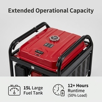 Générateur à essence de haute qualité 2,5 kW KL3010 avec moteur PD170F, grand réservoir de 15 L, châssis robuste en acier, alimentation à essence pour la construction et les applications de secours