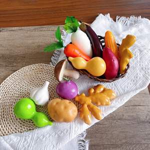 Exhibidores de Frutas y Verduras Premium: Exhibidores de Maíz, Zanahoria y Camote Artificiales Hechos a Mano al por Mayor - Product Image 6