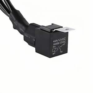 <span class=keywords><strong>Kit</strong></span> de câblage Hooha pour moto, faisceau double couleur (phares de croisement/route) 12V DC, électronique, étanche, avec relais en cuivre étamé - Product Image 3