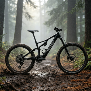 Amflow PX Carbon P/ Amflow PX Carbon PRO Bicicletta Elettrica MTB Full Suspension in Carbonio di Alta Gamma per Fuoristrada - Product Image 1