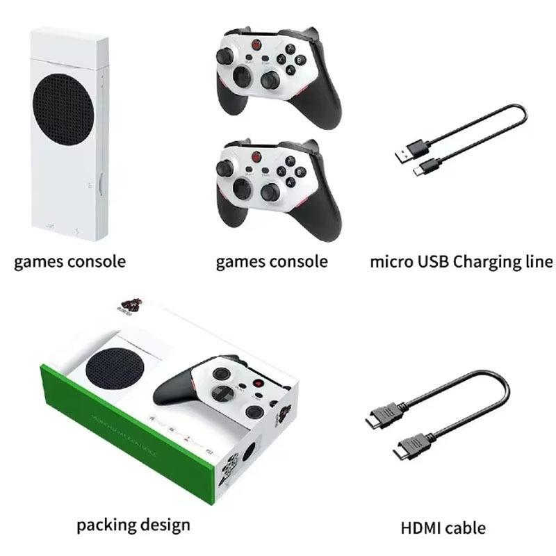 M88 Retro Video Game Super Console RGB <strong>Rechargeable</strong> <strong>Wireless</strong> <strong>Controller</strong> Supports <strong>PS2</strong>/PS1/SS/DC/N64/MAME Used-Play Your Favorites