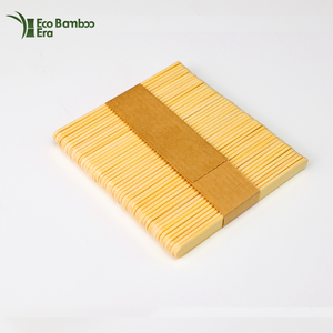 4-1/2 "114mm tre đa mục đích Popsicle Gậy thủ công ICES Ice Cream sáp lưỡi depressor gậy tre - Product Image 2