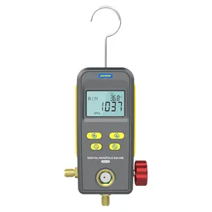 AUTOOL-Medidor de colector Digital LM110, Detector de fugas de temperatura y presión de vacío, HVAC, alta calidad, refrigeración, nuevo, 2023