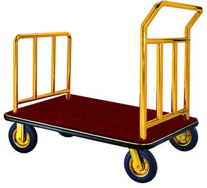 Carrito de equipaje para hotel, carrito de equipaje, carrito de botones - Product Image 1