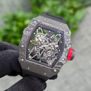 2026 Luxury 3502 Hollow Mechanical with NTPT Carbon Fiber Tourbillon Movement, Men's Fitness Sports Fully <b>Automatic</b> <b>Watch</b> - Product Image 2