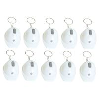 Porte-clés LED avec logo personnalisé, mini lampe torche, lampe torche pour casque de chantier, petit porte-clés pour casque de sécurité