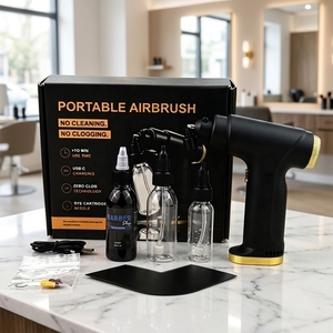 Pistola de Coloración para Cabello Inalámbrica Recargable de 3 Velocidades con Motor Potente sin Escobillas de 35 PSI, Antiobstrucciones, para Peluquería, Estilizado de Barba y Cabello - Product Image 5
