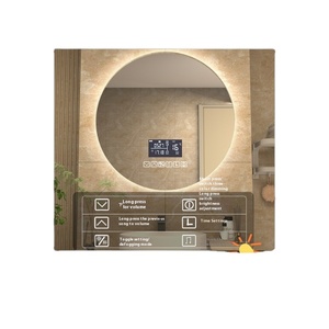 Hiện đại phổ biến cảm ứng-điều khiển ba-màu ánh sáng đa chức năng thông minh phòng tắm gương - Product Image 6