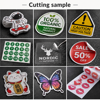 Machine de découpe de stickers CNC haute précision pour la production de stickers et d'étiquettes en vinyle personnalisés