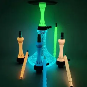 New Amazing Design Premium Luminous High Tech Smoke Hookah Shisha