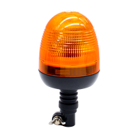 Feu de positionnement LED clignotant automatique 12-24V, ampoule H1, capot en PC, fixation magnétique, connecteur allume-cigare