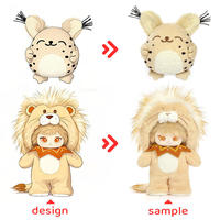 OEM ODM Haute Qualité Professionnel Créez Votre Propre Peluche Personnalisée Chat Chien Animal Mignon Poupées Personnalisées Animaux en Peluche