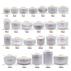 Có Thể <span class=keywords><strong>Jar</strong></span> Container Nhôm Mỹ Phẩm/Nến Kim Loại Hot Bán 2Oz/68*25Mm Nhỏ Vòng Bạc 60Ml Thực Phẩm Viên Nang Nhôm <span class=keywords><strong>Jar</strong></span> - Product Image 6
