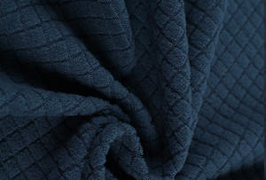 Hochwertiges 100% Polyester Fahrradjacken-Material Günstiges Fleece Jacquard Fischgrätmuster Mini-Gitter Mikro-Polar Fancy Mini-Gitter - Product Image 4