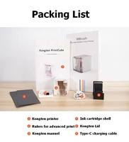 Mini imprimante couleur portable sans fil WIFI DIY pour l'impression de cartes/logos/tatouages