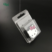 Boîte à clapet en plastique PET transparent personnalisé et en stock pour leurre de pêche méné et gabarit Solution d'emballage personnalisable