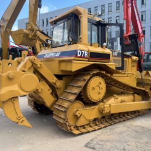 Bulldozer Caterpillar D7R usado para la construcción de carreteras Condición original con componentes esenciales del núcleo de la bomba incluidos - Product Image 4