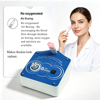 Appareil multifonctionnel de rajeunissement cutané par oxygène, drainage lymphatique, anti-rides et masseur oculaire