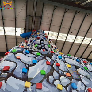 Parcours d'obstacles gonflable commercial unisexe avec toboggan, château en PVC, mur d'escalade et trampoline, capacité 300 kg, taille personnalisable, motif animal - Product Image 3