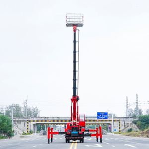 Vehículo de Trabajo Aéreo Dongfeng con Plataforma Telescópica de 36m, Totalmente Hidráulico y Sincrónico, Camión Elevador para Ingeniería Municipal - Product Image 5