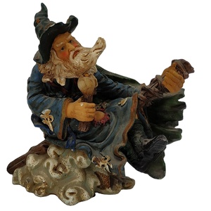 Figuras <span class=keywords><strong>de</strong></span> Brujas, Estatua <span class=keywords><strong>de</strong></span> Mago y Adorno <span class=keywords><strong>de</strong></span> Hada Gótica, Regalos <span class=keywords><strong>de</strong></span> Resina Personalizados, Animal Artificial para Decoración del Hogar Wicca y Halloween - Product Image 6