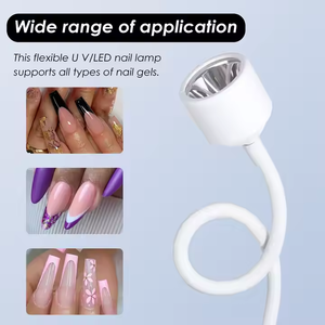 Wholesale 360 Adjustable Mini Uv Led Usb Nail <b>Dryer</b> Lamp <b>Portable</b> Flexible Flash Cure Nail Lamp Cheap Mini Uv Lamp - Product Image 3