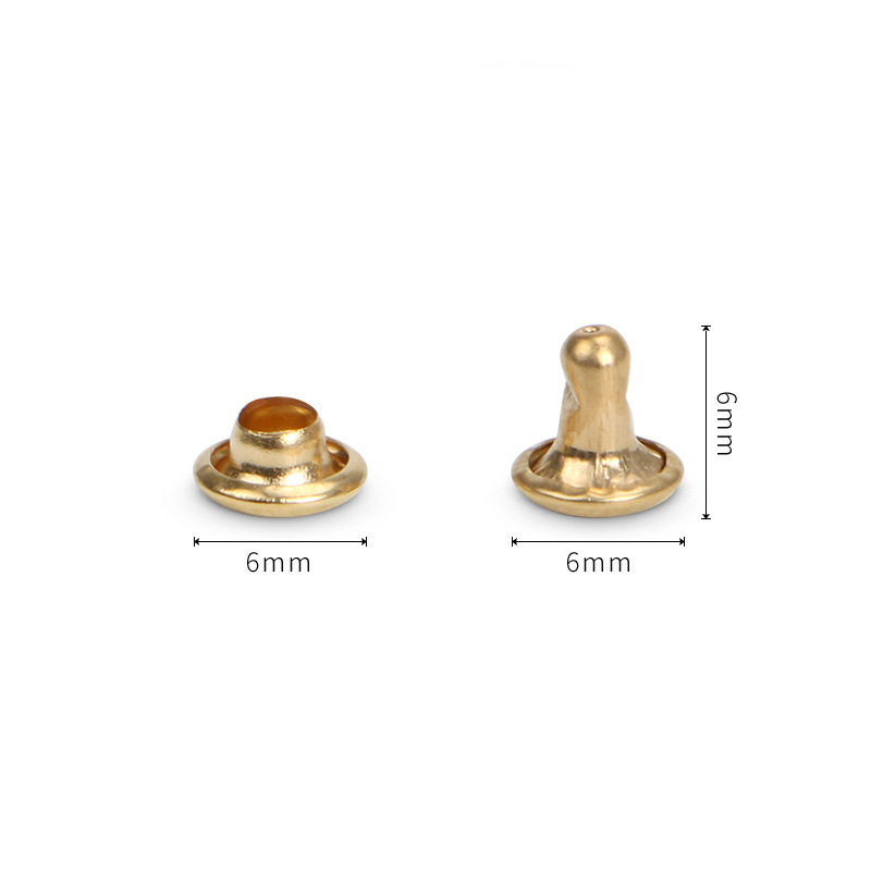 Gold 6*6mm