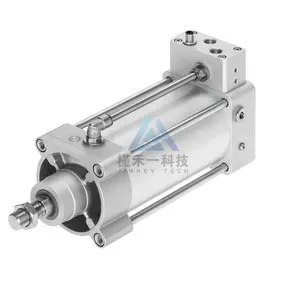 Servo-pneumatics Cylinders Linear cylinders with displacement encoders DFPI series Linear drive DFPI-125- -ND2P-C1V-NB3P-A