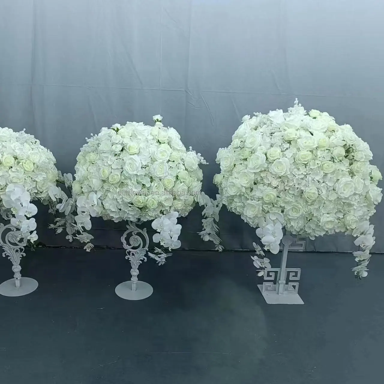 Neue Art B-2667 Hochzeit 60 70 80cm große Tisch dekoration Blumen ball für Hochzeit
