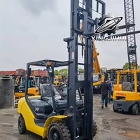 Gebrauchter TCM FD25T6 Gabelstapler mit Stabilem Hydrauliksystem und Vollgummireifen für Werkstatt-Materialhandhabung