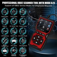 Lecteur de code OBD2 pour voiture de 2,8 pouces, outil de diagnostic, machine de diagnostic pour Mercedes-Benz, toutes voitures, garantie 1 an