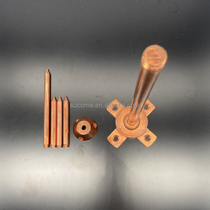 Pararrayos Resistente a la Intemperie <span class=keywords><strong>de</strong></span> Acero Inoxidable 316 - <span class=keywords><strong>Varilla</strong></span> <span class=keywords><strong>de</strong></span> Protección Contra Rayos Estructural y Duradera - Product Image 3